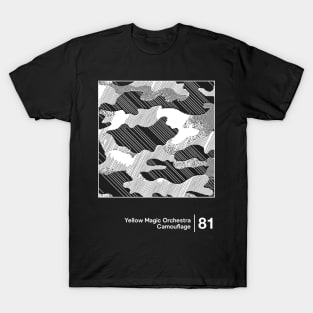 YMO / Minimalist Style Graphic Design T-Shirt